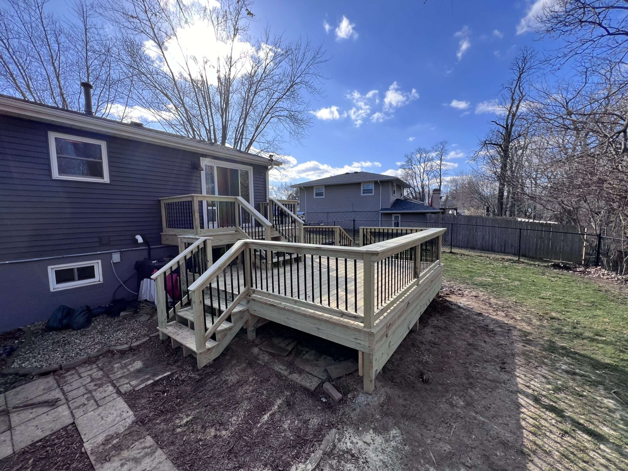 Treated Deck